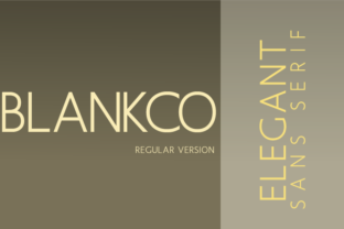 Blankco: The Geometric Typeface That Sharpens Campaign Clarity