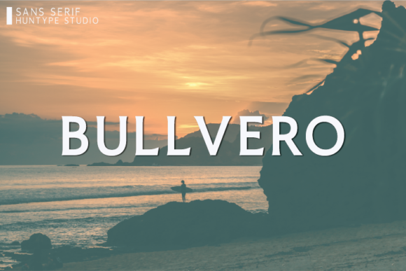 Bullvero: The Clean Sans Serif Font for Sharp Campaigns
