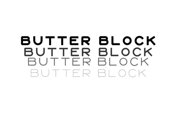 Butter Block: The Perfect Sans Serif Font for Crafters