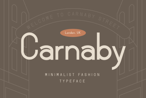 Carnaby: The Minimalist Sans Serif Font for Modern Brands