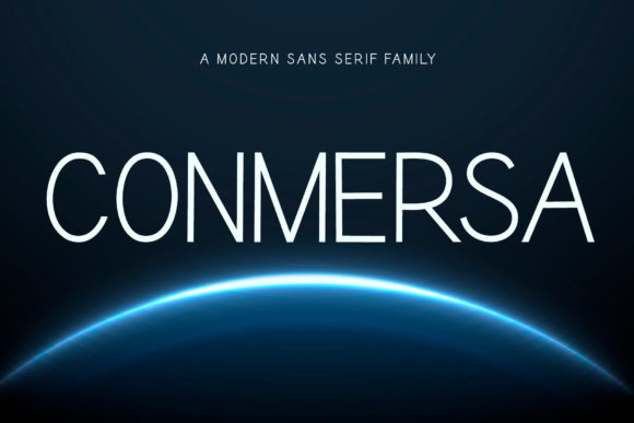 Conmersa: A Minimal Sans Serif Font for Modern Branding
