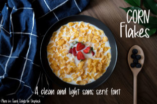Corn Flakes: The Typeface That Sharpens Campaign Visuals
