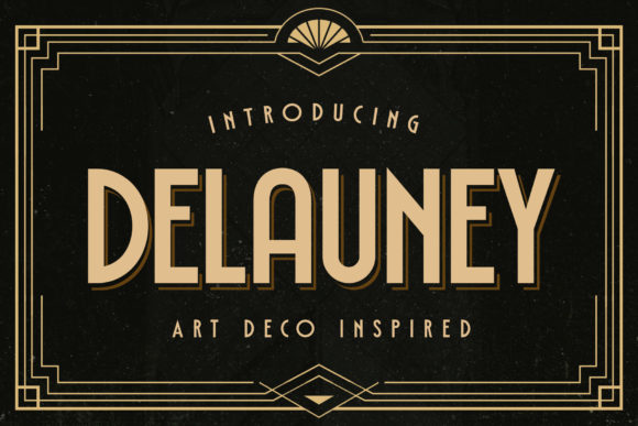 Delauney Font Review: A Geometric Art Deco Sans Serif for Luxury Brands