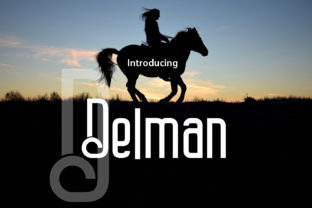 Delman: The Versatile Sans Serif Font for Bold Marketing