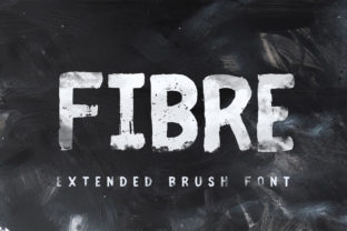 Fibre Extended: A Fun Sans Serif Font for Makers