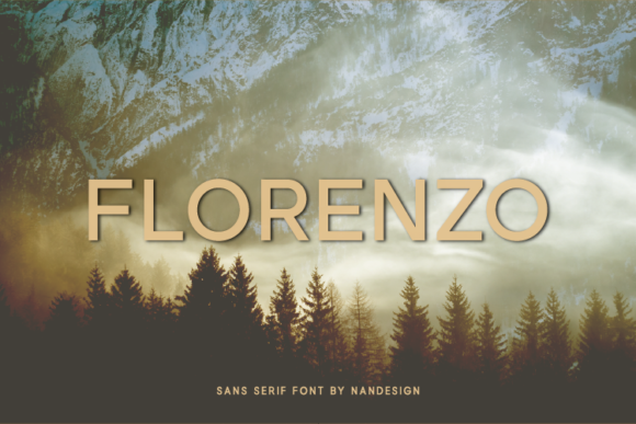Florenzo: A Clean Sans Serif Font for Modern Editorial Design