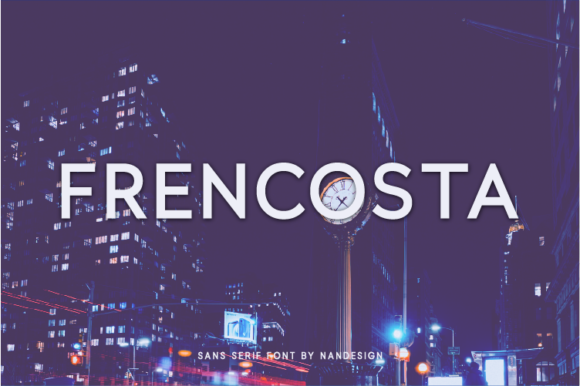 Frencosta: The Modern Sans Serif Font for Marketers