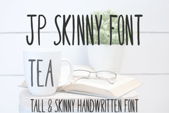 JP Skinny Tea: A Minimal Typeface for Modern Editorial Design