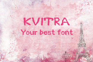 Kvitra: The Whimsical Sans Serif Font for Handmade Brands