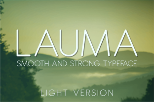 Lauma Light: A Friendly Sans Serif Font for Small Business Branding