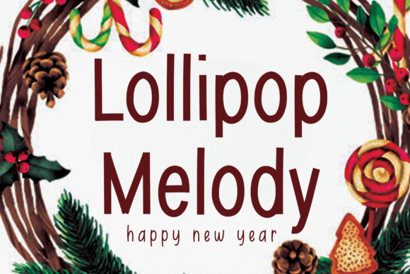 Lollipop Melody: The Perfect Sans Serif Font for Crafters