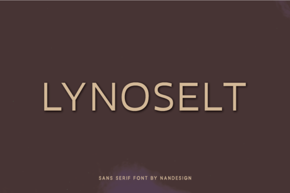 Lynoselt: A Modern Sans Serif Font for Editorial Design