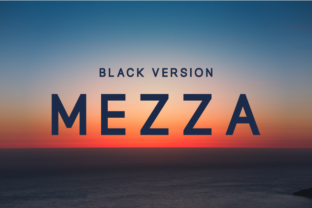 Mezza Black: The Bold Typeface Your Brand Needs