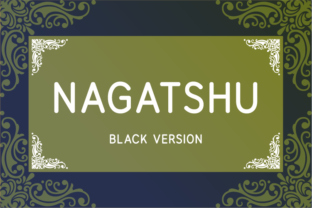 Nagatshu Black: A Bold Sans Serif Font for Modern Branding
