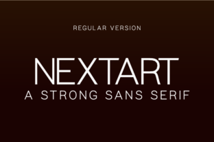 Nextart: A Minimal Sans Serif Font for Modern Web Design