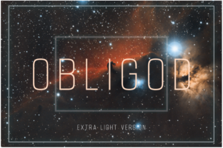 Obligod Extra Light: A Minimalist Typeface for Modern Web Design