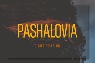 Pashalovia Light: A Clean Typeface for Modern Brands