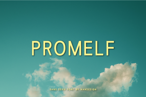 Promelf: A Clean Sans Serif Font for Modern Branding
