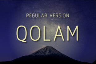 Qolam Regular: A Timeless Sans Serif for Editorial Design