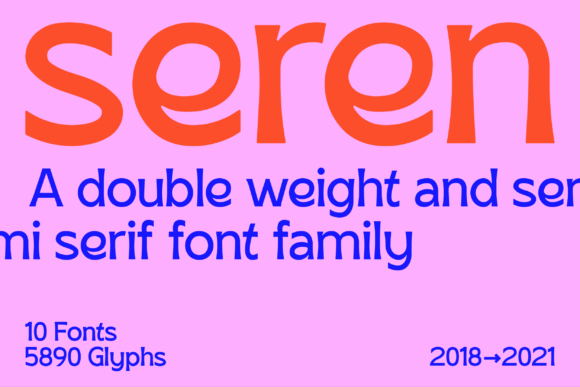 SK Seren: A Calm Sans Serif Font for Editorial Design