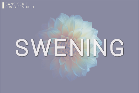 Swening: The Minimal Sans Serif Font for High-Impact Marketing