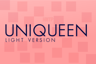 Uniqueen Light: A Precision Sans Serif for Modern Web Design