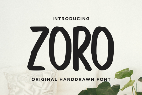 Zoro: The Sharp Sans Serif Font for Modern Branding